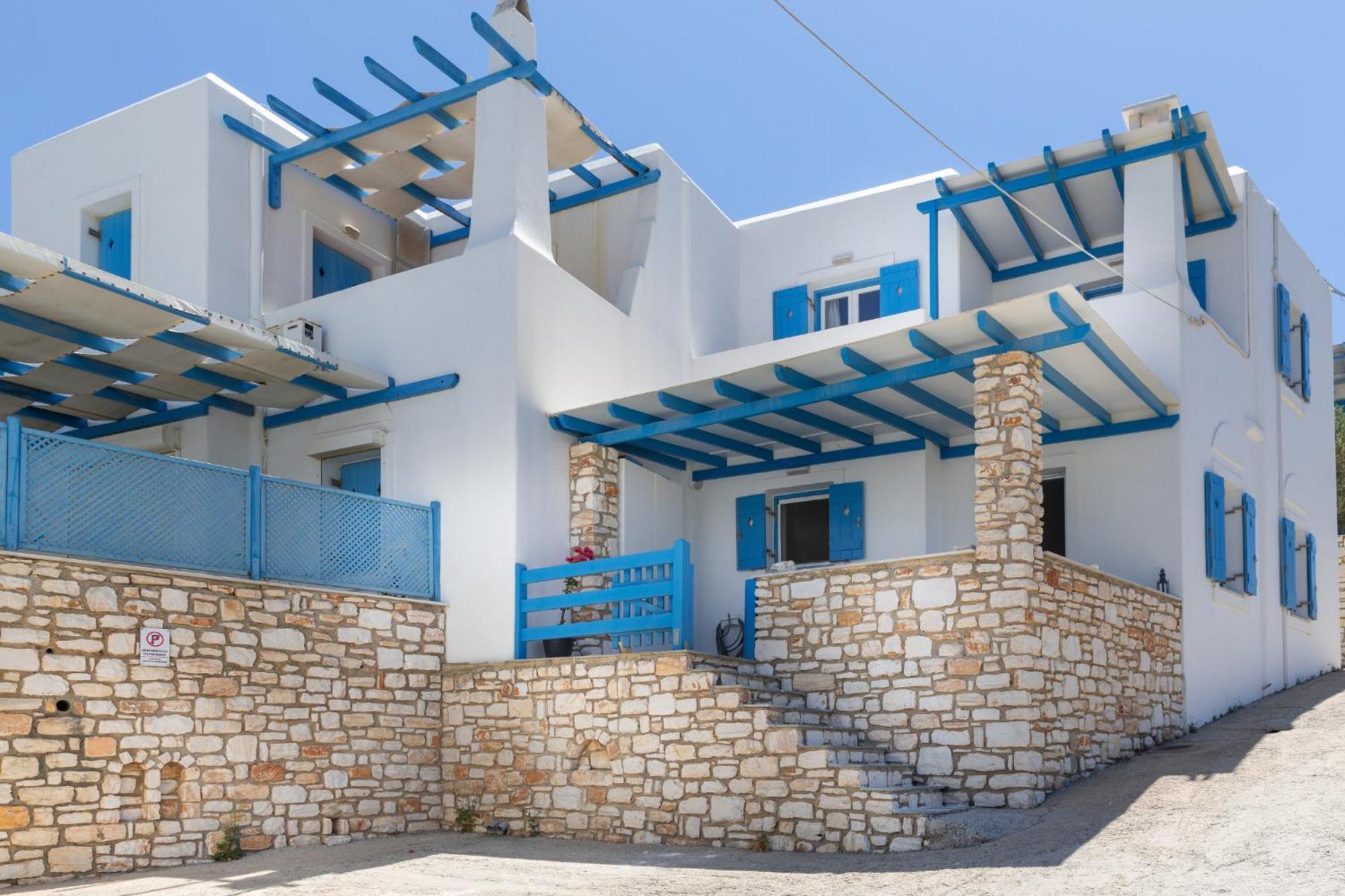 Cycladic Luxurious Maisonette Náousa Exterior foto