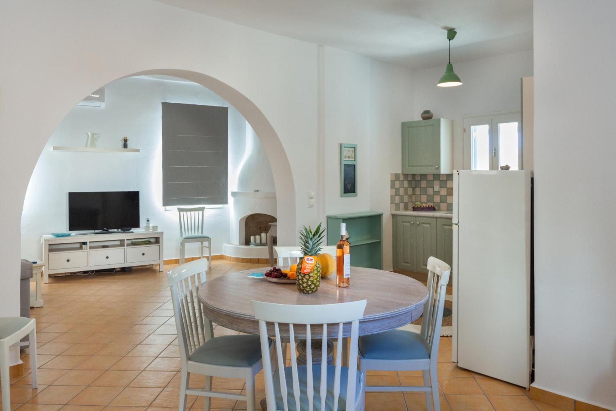 Cycladic Luxurious Maisonette Náousa Exterior foto