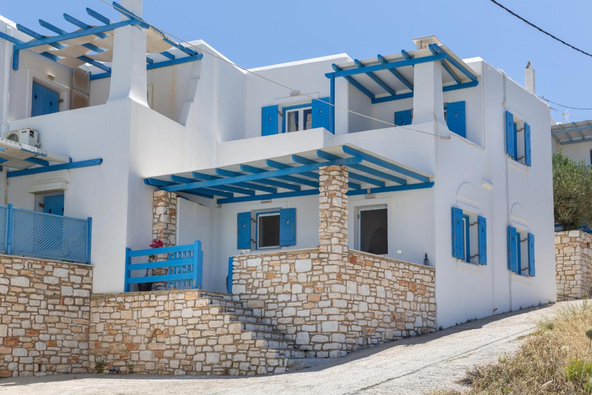 Cycladic Luxurious Maisonette Náousa Exterior foto
